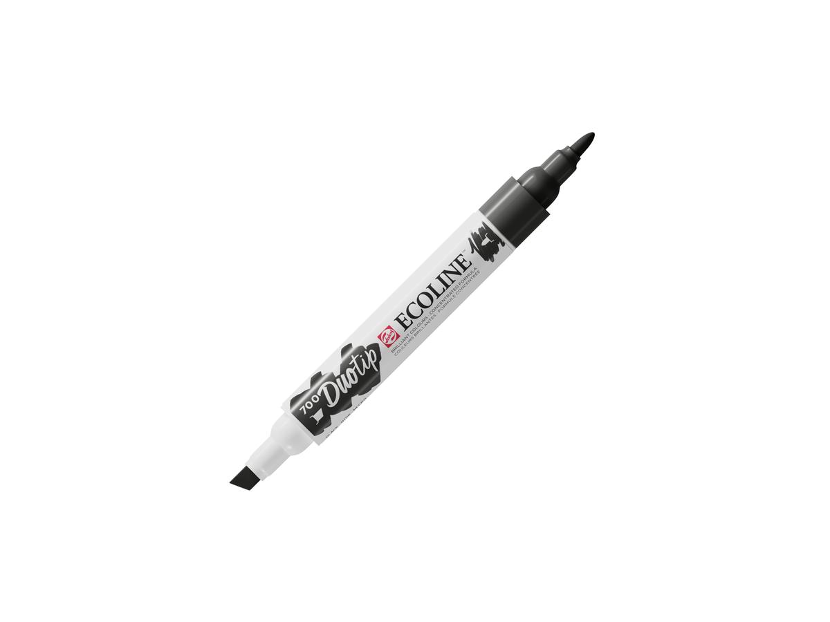 TALENS ECOLINE DUOTIP MARKER SCHWARZ 700 1
