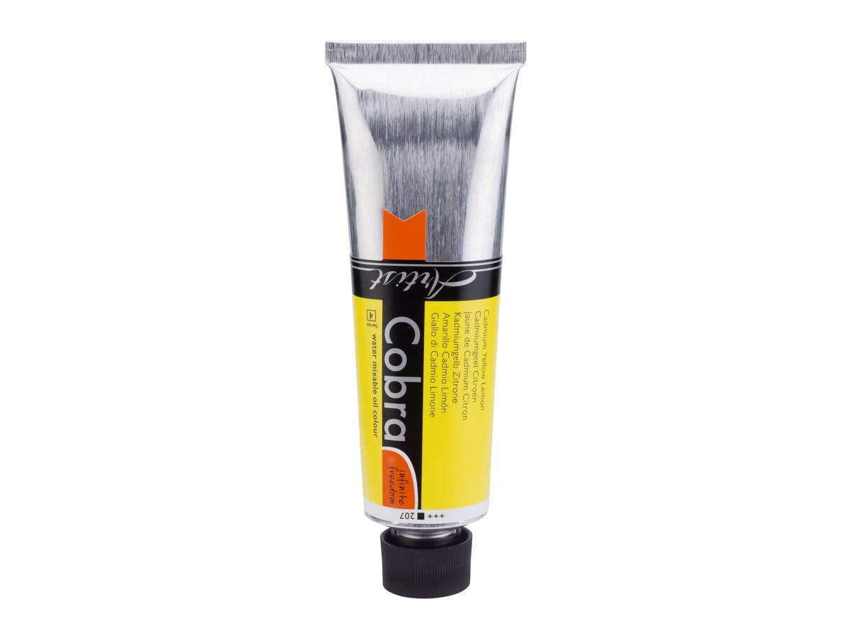 COBRA ARTIST WASSERVERMALBARE ÖLFARBE 150ML S4 207 KADMIUMGELB ZITRONE 1