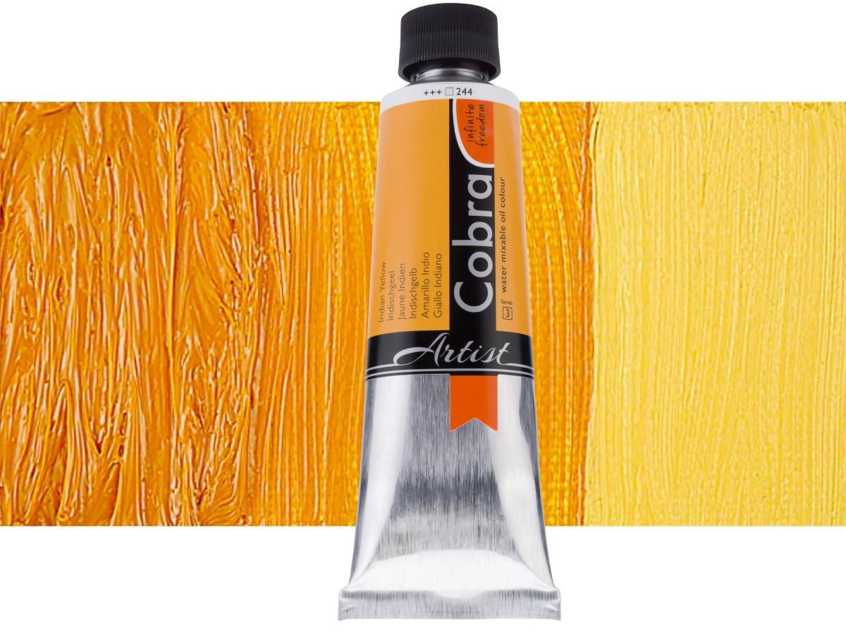 COBRA ARTIST WASSERVERMALBARE ÖLFARBE 150ML S3 244 INDISCH GELB 1