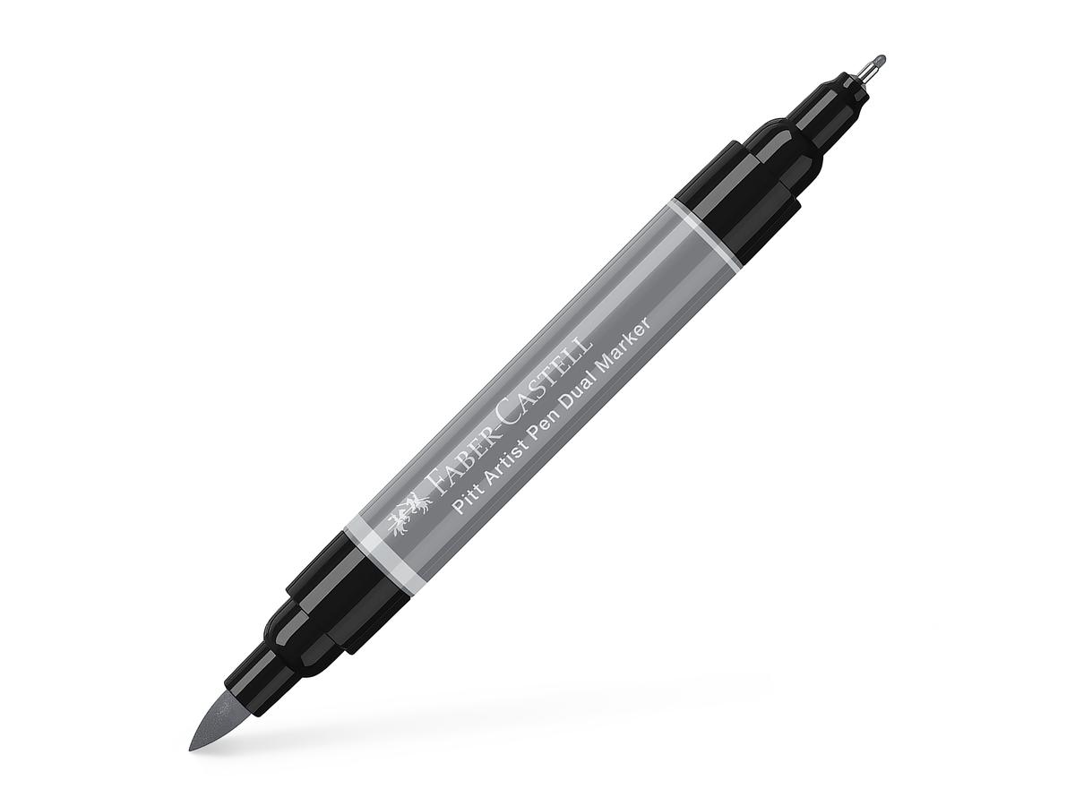 FABER-CASTELL PITT ARTIST PEN DUAL MARKER 232 KALTGRAU III 1