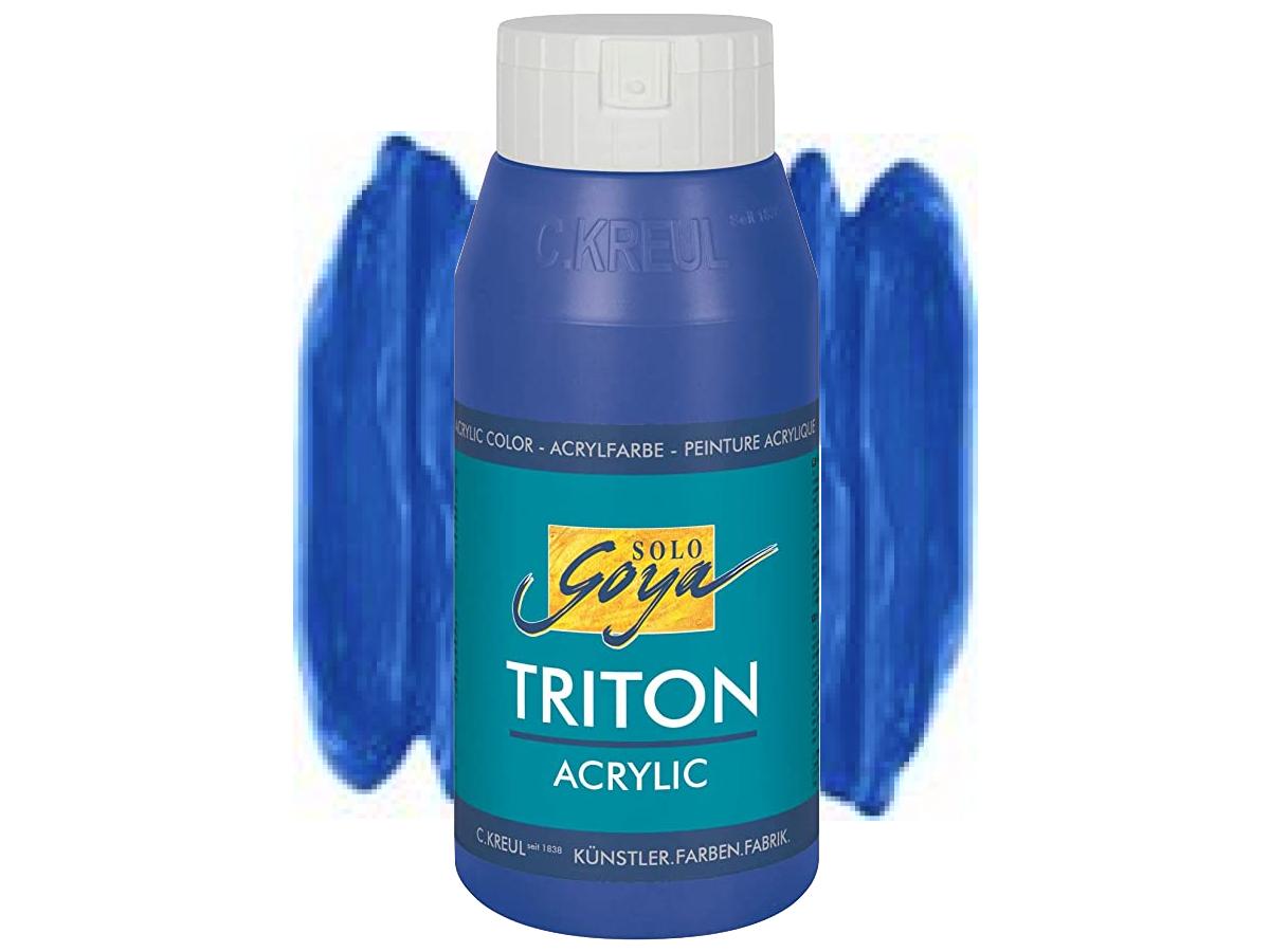 KREUL TRITON ACRYLIC LIQUID 750ML 019 ULTRAMARINBLAU 1