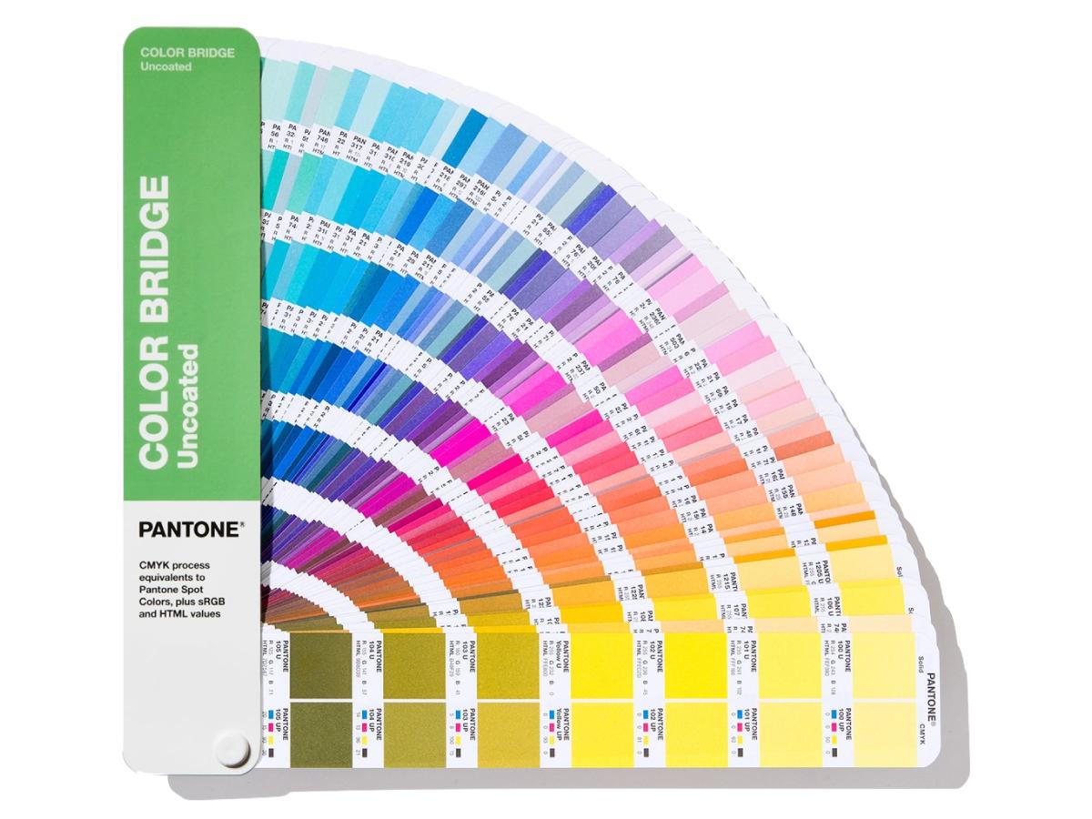 PANTONE COLOR BRIDGE GUIDE UNCOATED GG6104B 1