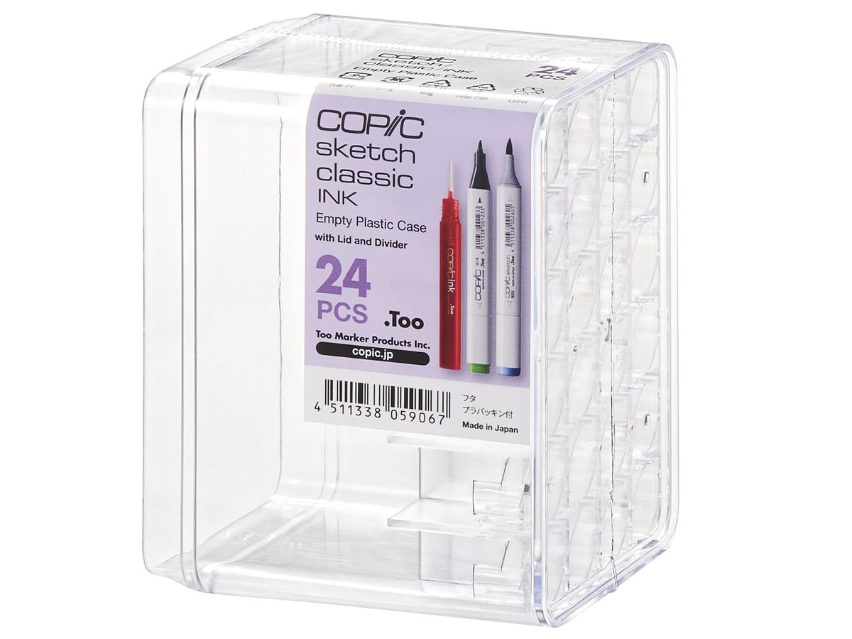 COPIC MARKER ACRYL-DISPLAY KISTE FÜR 24 CLASSIC/SKETCH MARKERS UND/ODER INK LEER 1