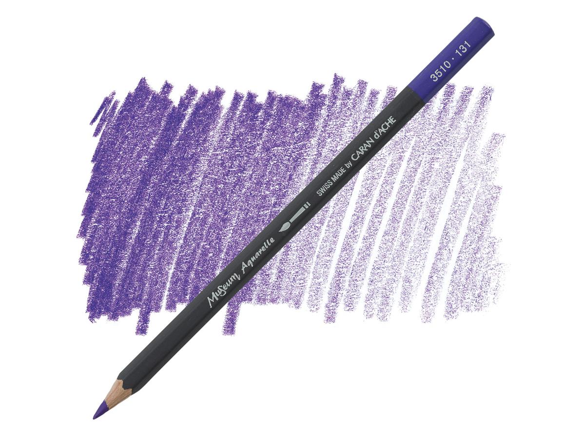 CARAN D'ACHE MUSEUM AQUARELLSTIFT 131 HELLVIOLETT
 1