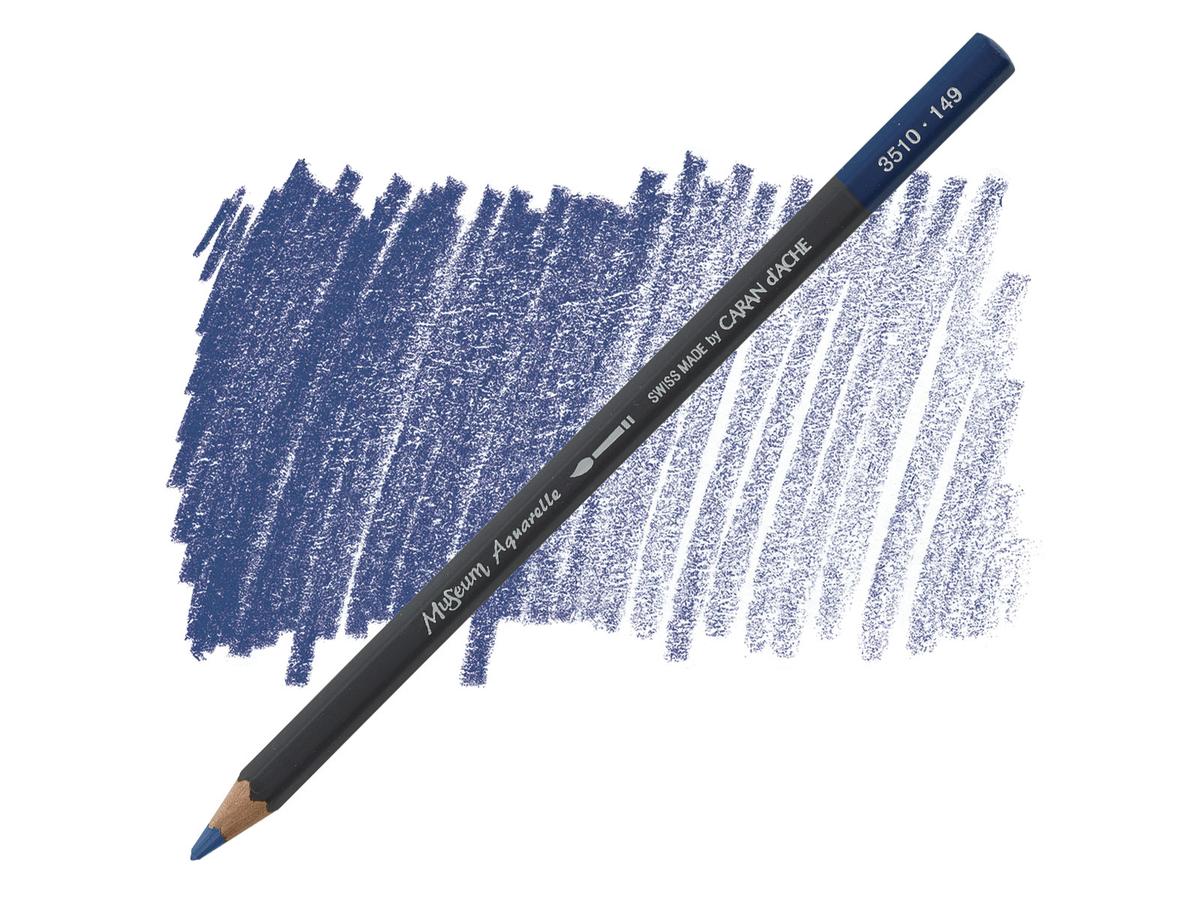 CARAN D'ACHE MUSEUM AQUARELLSTIFT 149 NACHTBLAU
 1