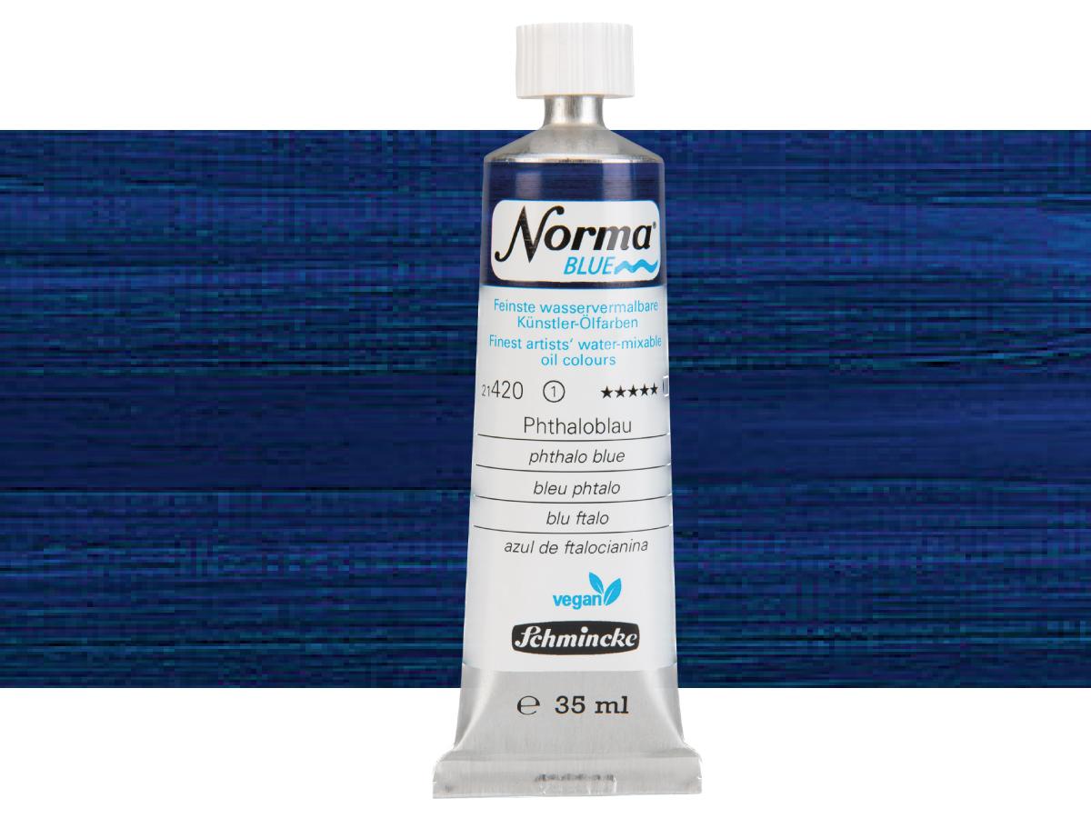 SCHMINCKE NORMA BLUE 35ML S1 420 PHTHALOBLAU 1