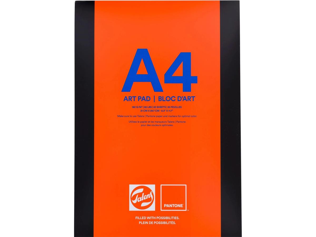 TALENS | PANTONE  ART MARKERBLOK A4 180G OP=OP 1