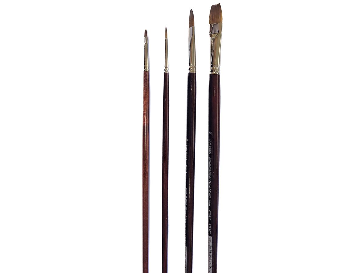 VAN BEEK KOLINEX PINSEL SET 4-TEILIG 1
