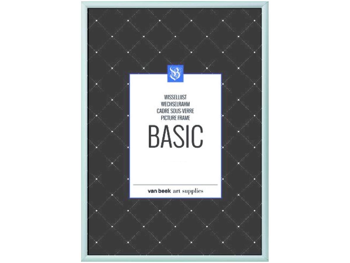 VAN BEEK BASIC ALUMINIUM WECHSELRAHMEN SILBER MATT 50X65CM 1
