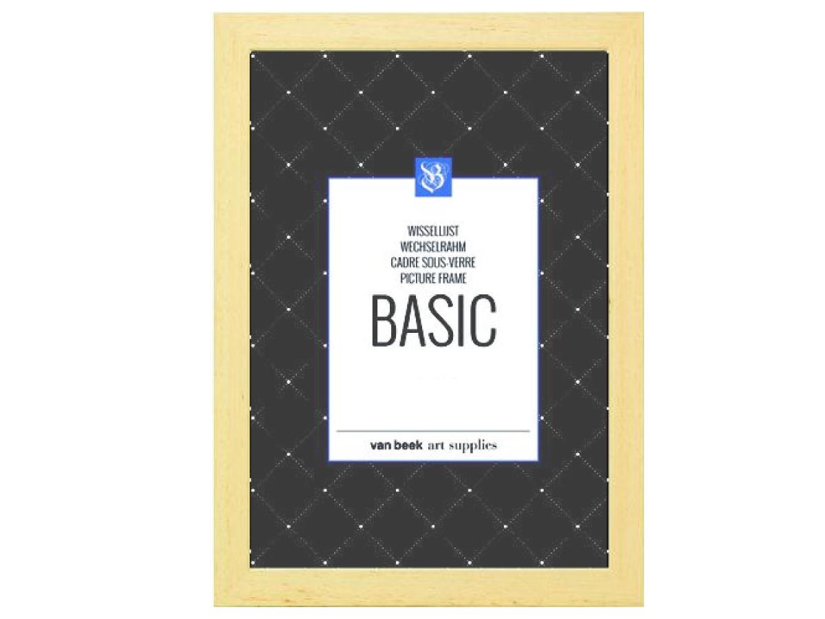 VAN BEEK WECHSELRAHMEN HOLZ BASIC BLANK 30X30CM 1