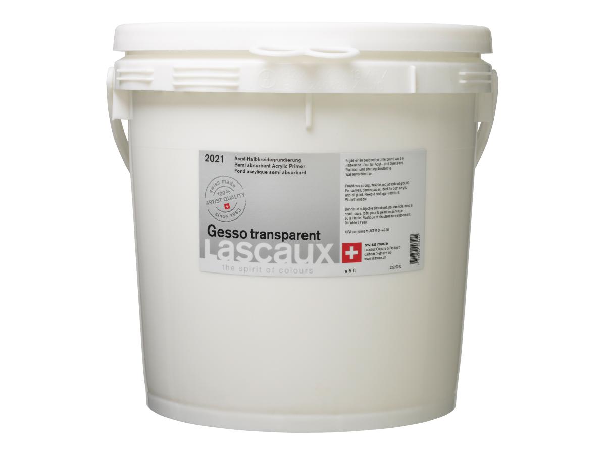 LASCAUX GESSO 2021 TRANSPARENT 5000ML 1