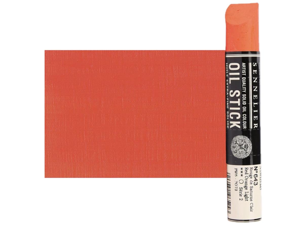 SENNELIER ÖL-STICK 38ML S2 SATURNROT HELL 643 1