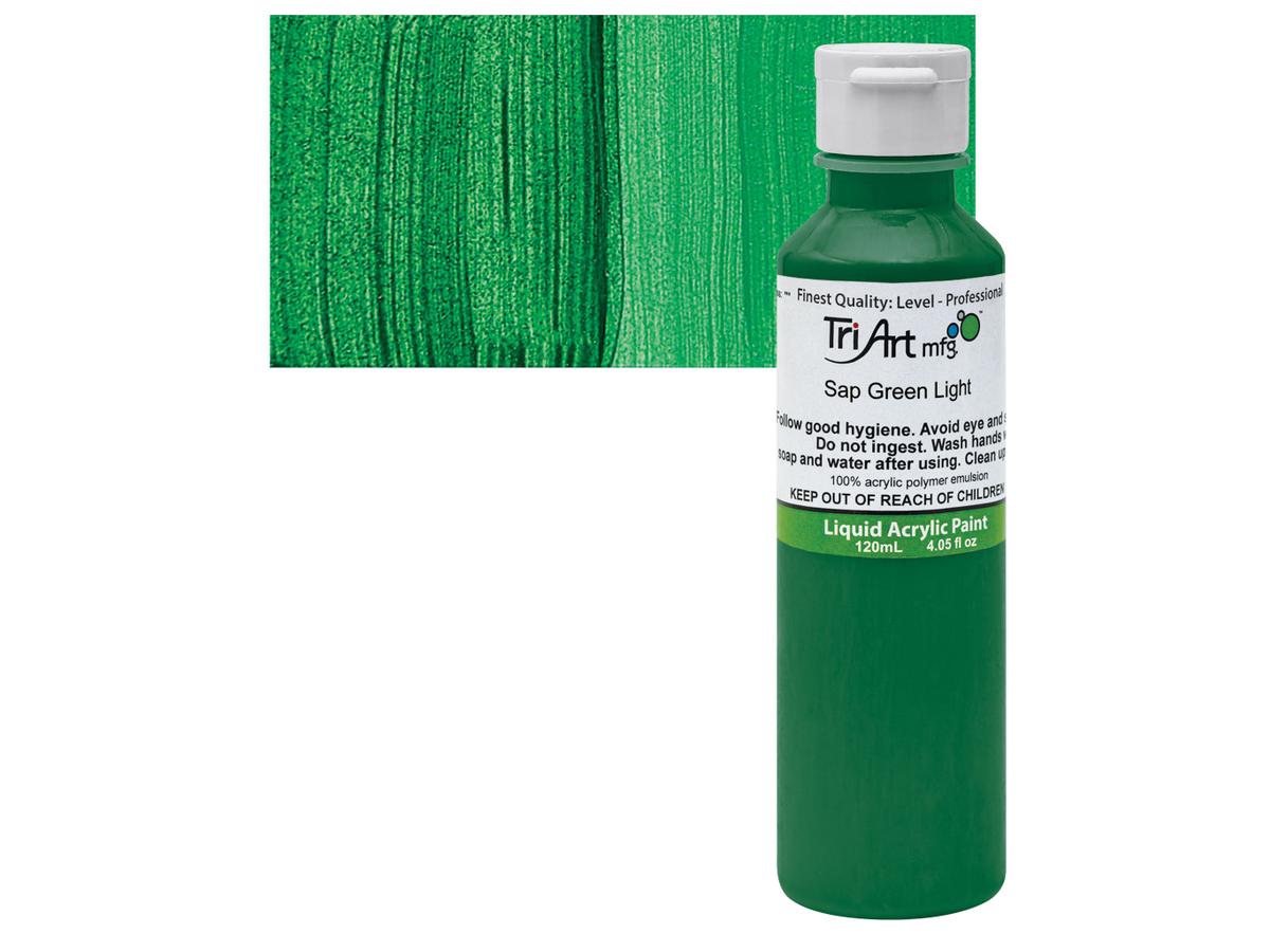 TRI-ART LIQUID 120ML 507 S5 SAP GREEN LIGHT 1