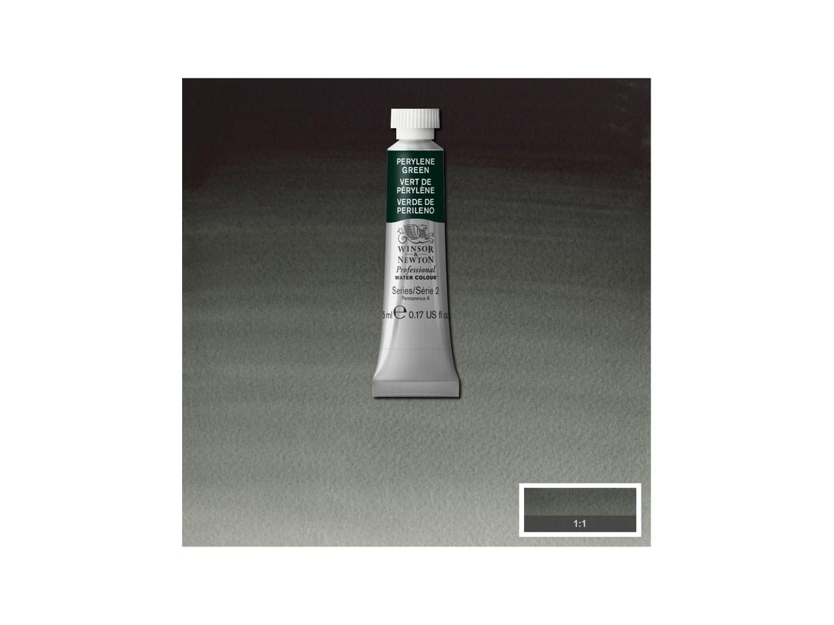 WINSOR & NEWTON AQUARELLFARBE 5ML 465 PERYLENEGRÜN 1