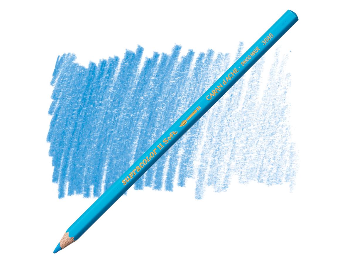 CARAN D'ACHE SUPRACOLOR 161 AQUARELLSTIFT HELLBLAU 1