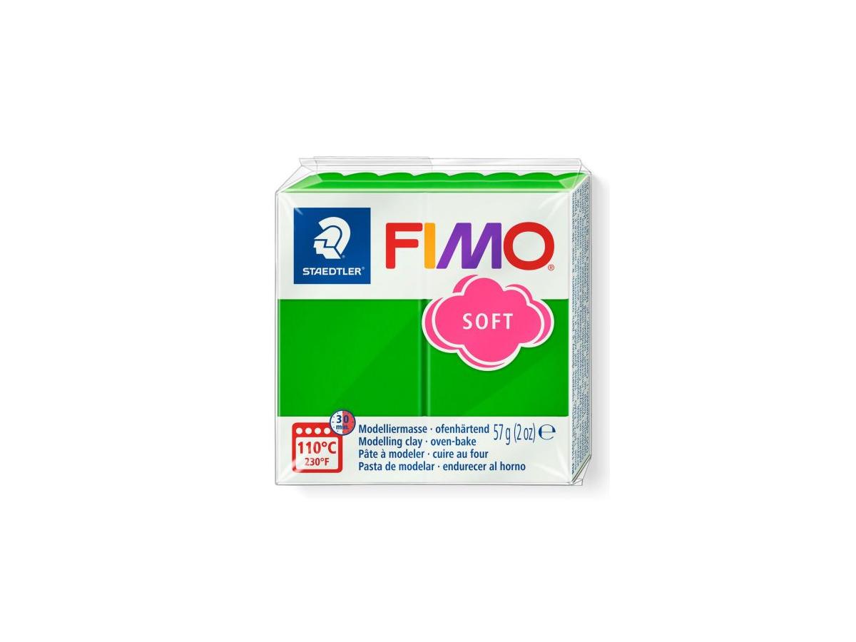 FIMO SOFT MODELLIERMASSE 57 GRAMM TROP. GRÜ. 1