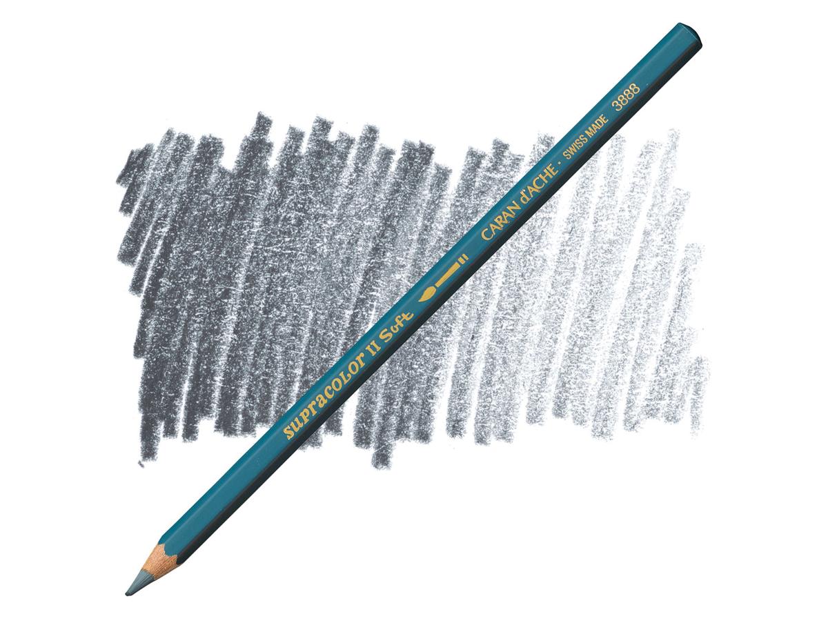 CARAN D'ACHE SUPRACOLOR 007 AQUARELLSTIFT DUNKELGRAU 1