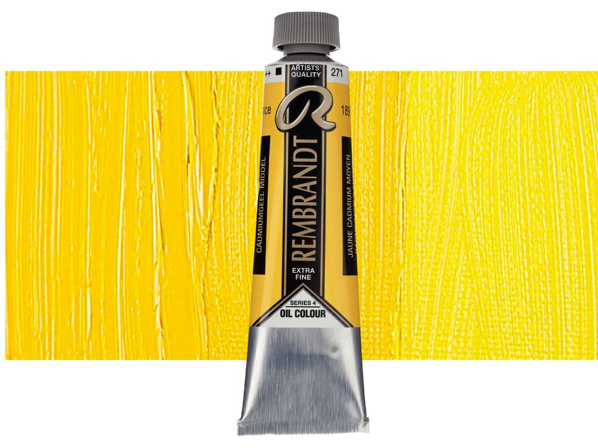 TALENS REMBRANDT ÖLFARBE 40ML KADMIUMGELB MITTEL 271 1