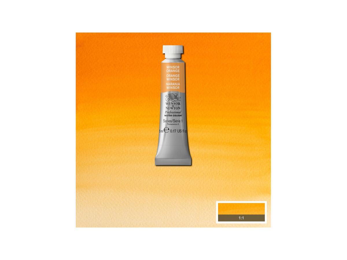 WINSOR & NEWTON AQUARELLFARBE 5ML 724 WINSORORANGE 1