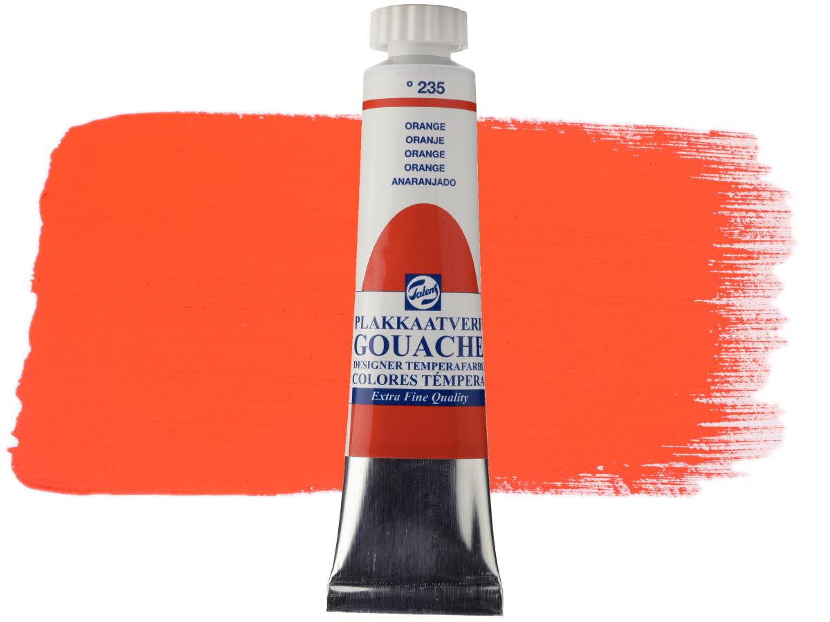 TALENS GOUACHE EXTRA FINE 20ML ORANGE 235 1