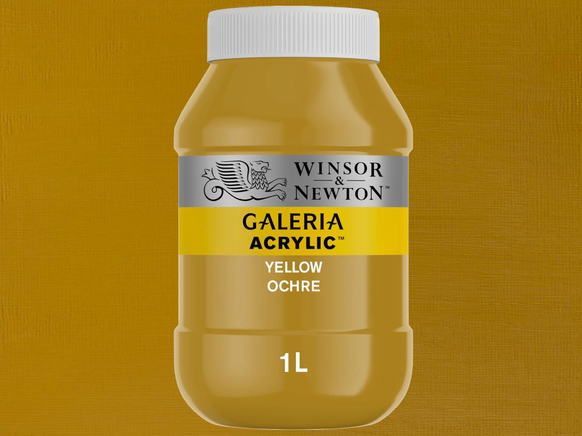 WINSOR & NEWTON GALERIA  1L  744  GELBER OCKER 1