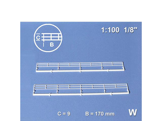 1:100 BRÜSTUNGENSGELÄNDER (2 STÜCK) 1