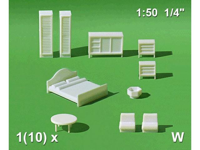 1:50 ELTERNZIMMER WEISS 10-TEILIG 55.40021.1 1