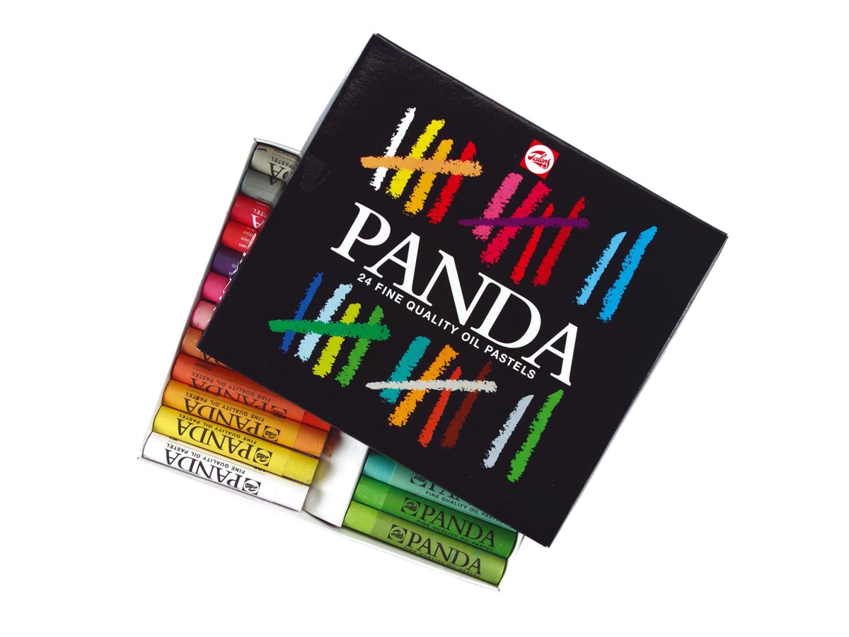 PANDA  ÖLPASTELLE SET 24 1
