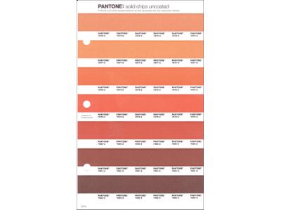 PANTONE PMS SOLID CHIPS ERSATZSEITE 27U 1