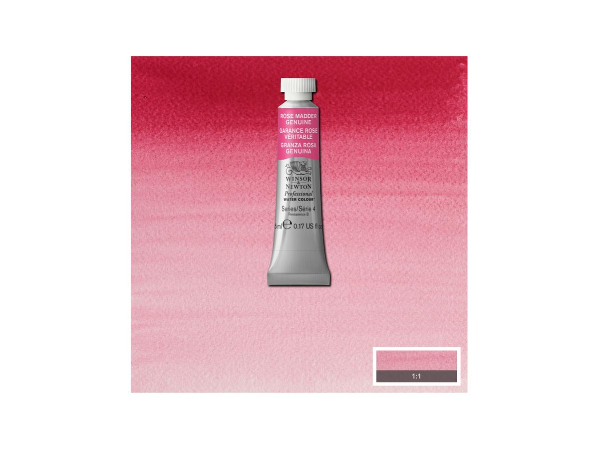 WINSOR & NEWTON AQUARELLFARBE 5ML 587 KRAPPLAC ROSE ECHT 1