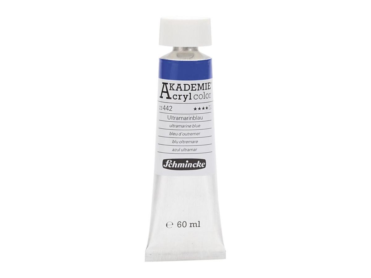SCHMINCKE AKADEMIE ACRYL COLOR 60ML S1 442 ULTRAMARINBLAU 1
