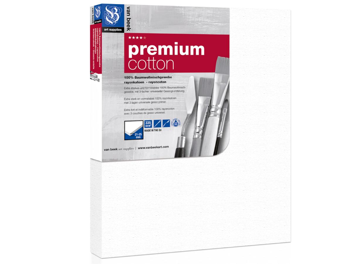 VAN BEEK PREMIUM KEILRAHMEN BAUMWOLLE 20X50CM 1