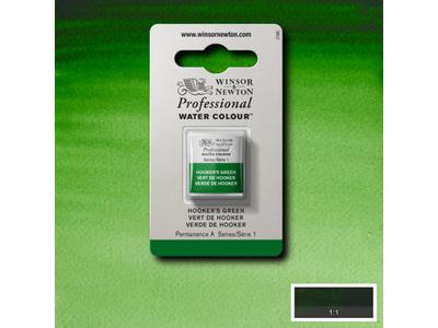 WINSOR & NEWTON AQUARELLFARBE 1/2 NÄPF S1 311 HOOKERSGRÜN 1