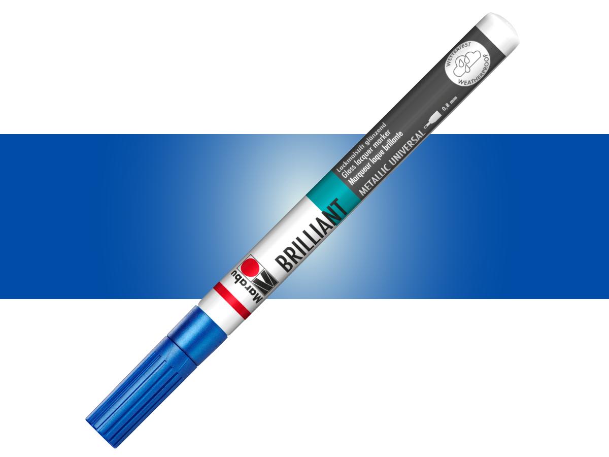 MARABU BRILLIANT PAINTER 0,8MM 752 METALLIC-BLAU 1
