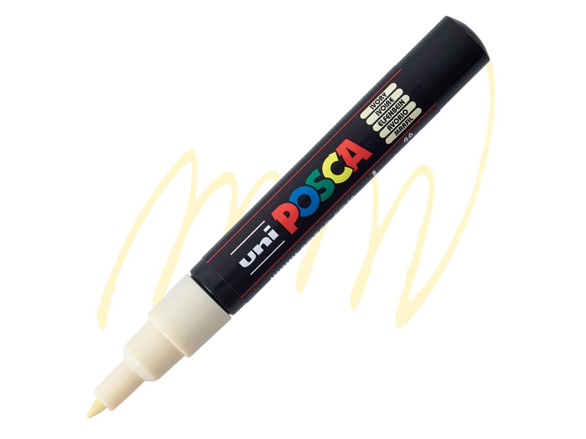 UNI POSCA PC1MCI ELFENBEIN EXTRA FEIN 1