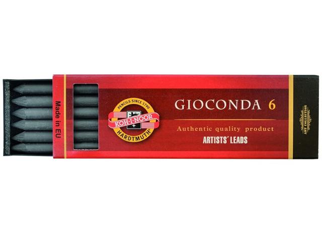 KIN GIOCONDA MINE GRAPHIT 6B DOSE 6ST -  5,6MM 
 1