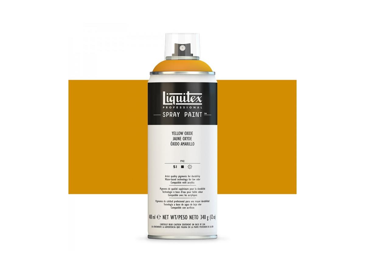 LIQUITEX SPRAY PAINT 400ML YELLOW OXIDE 1