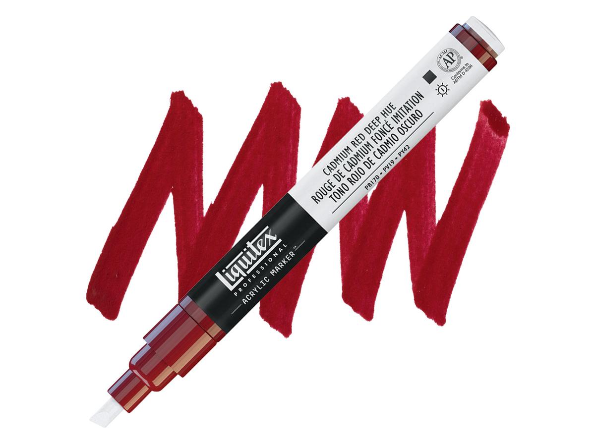LIQUITEX ACRYL MARKER 0311 2MM CADMIUM RED DEEP HUE 1