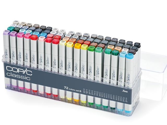 COPIC CLASSIC MARKERSET B 72X 1