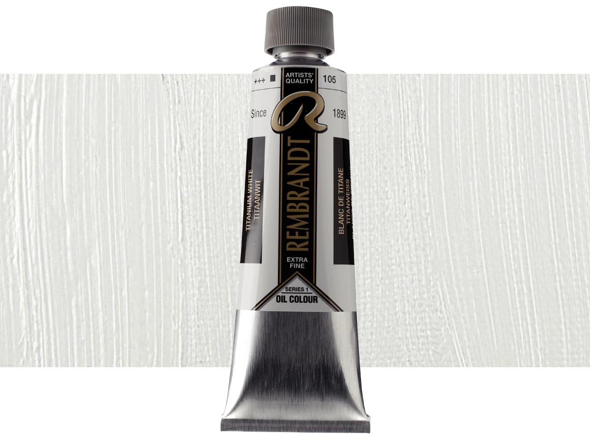 TALENS REMBRANDT ÖLFARBE 150ML TITANWEISS 105 1