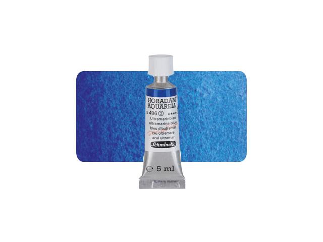 SCHMINCKE HORADAM AQUARELL TUBE 5ML S2 496 ULTRAMARINBLAU 1