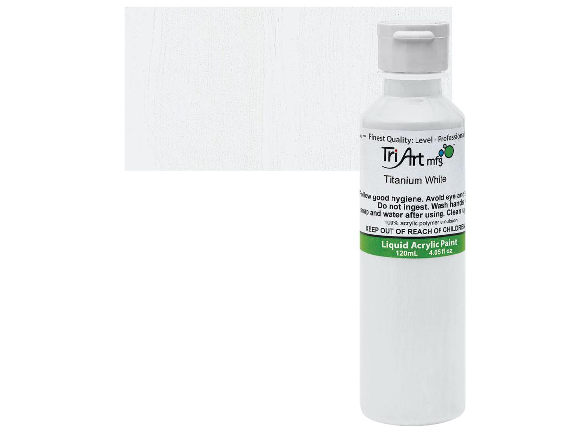 TRI-ART LIQUID 120ML 110 S1 TITANIUM WHITE 1