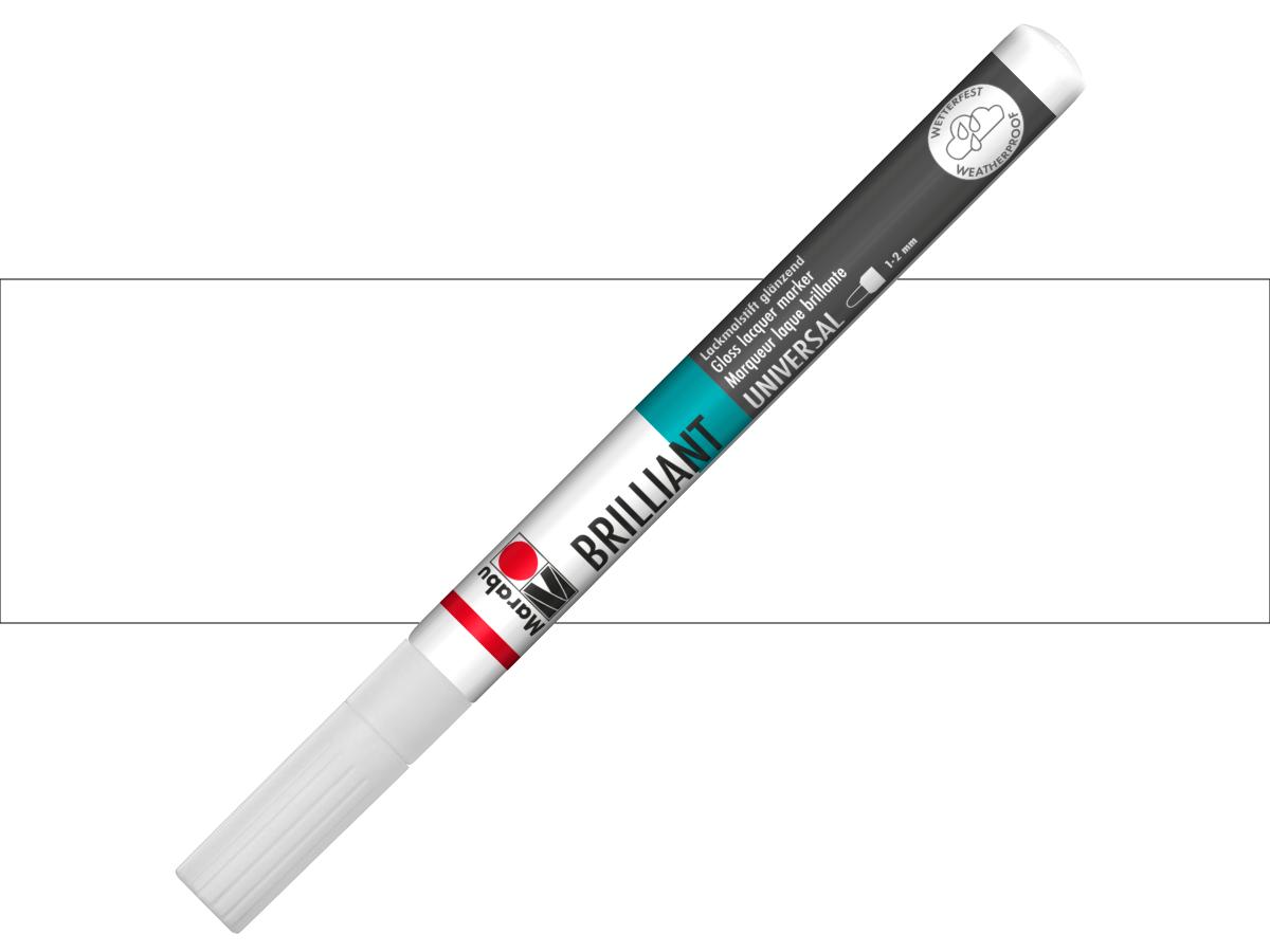 MARABU BRILLIANT PAINTER 1-2MM 070 WEISS 1