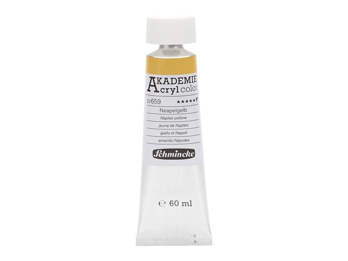 SCHMINCKE AKADEMIE ACRYL COLOR 60ML S1 659 NEAPELGELB 1