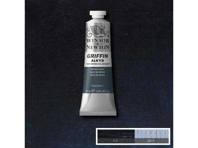 WINSOR & NEWTON GRIFFIN ALKYD 37ML S1 465 PAYNES GREY 1