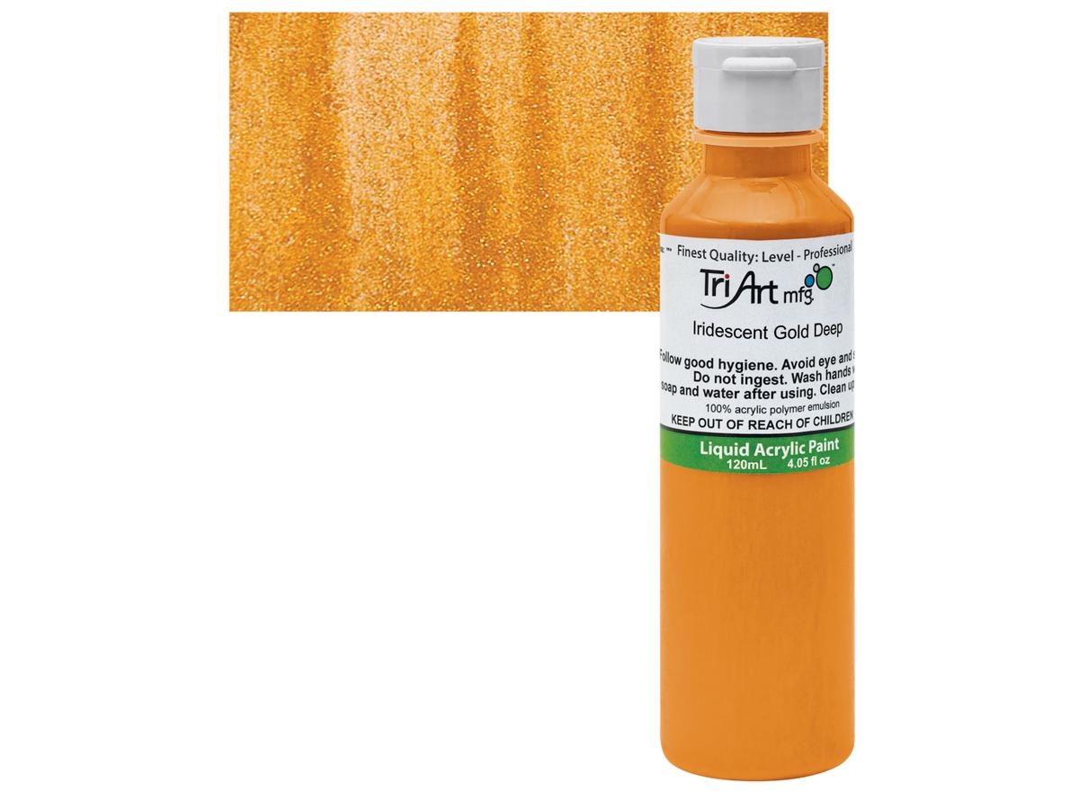 TRI-ART LIQUID 120ML 711 S7 IRIDESCENT GOLD DEEP 1