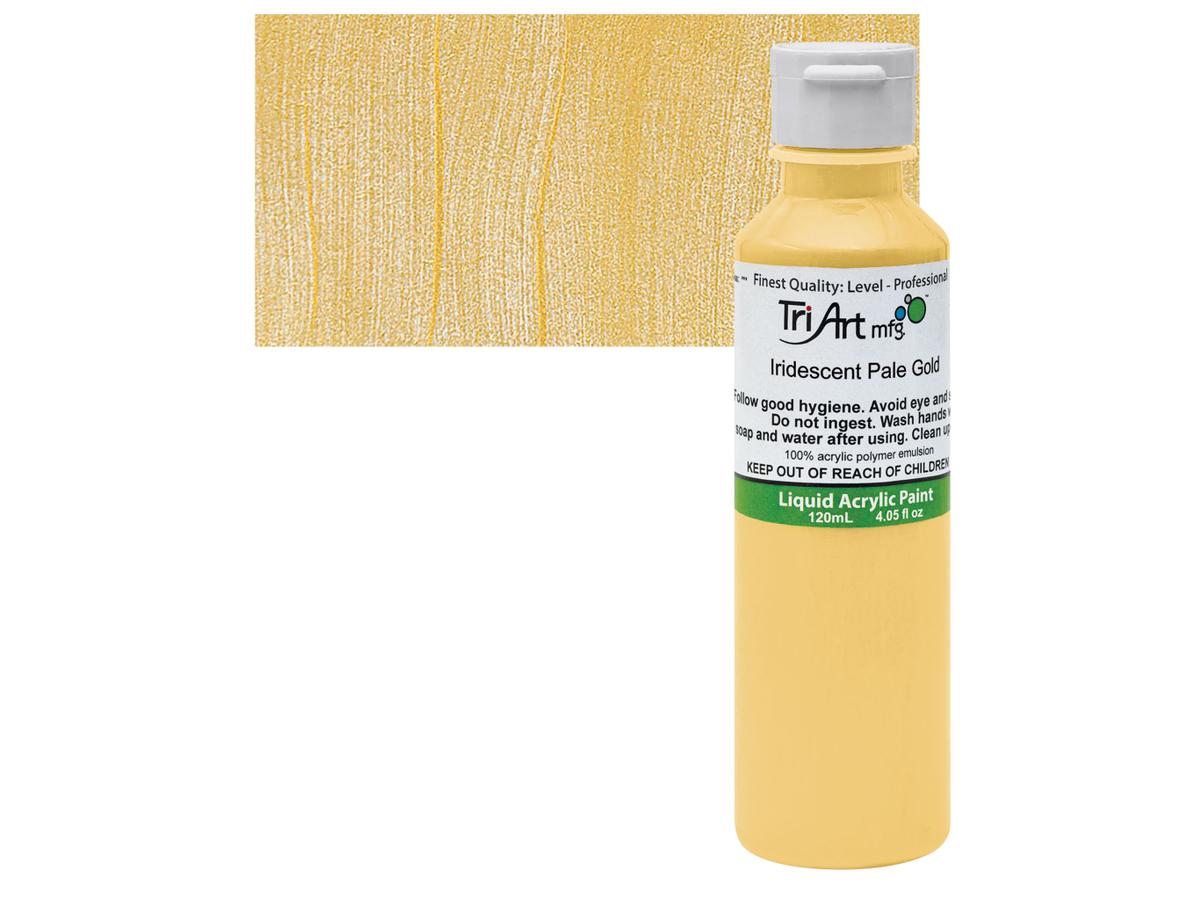 TRI-ART LIQUID 120ML 710 S7 IRIDESCENT PALE GOLD 1