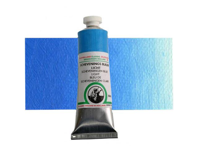 OLD HOLLAND ÖLFARBE B040 125ML SCHEVENINGEN BLUE LIGHT 1