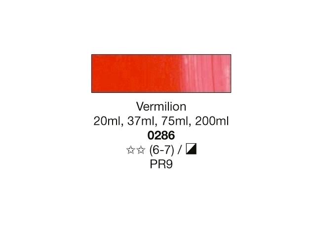 LUKAS STUDIO ÖLFARBE 200 ML 286 ZINNOBERROT IMITIERT 1