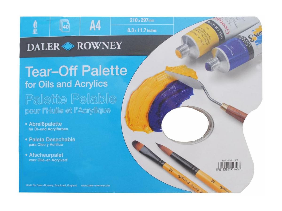 DALER ROWNEY ABREISSPALETTE A4 1